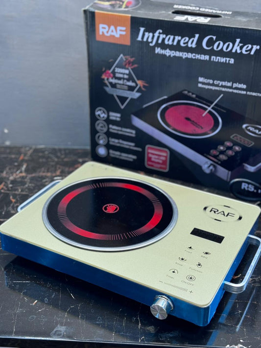 RAF Infrared Cooker & Hot Plate– Burner Control 2200W