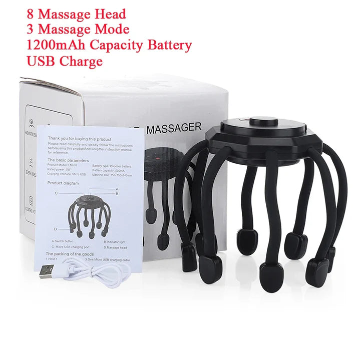 Comforelax Electric Octopus Claw Scalp Massager - extra view