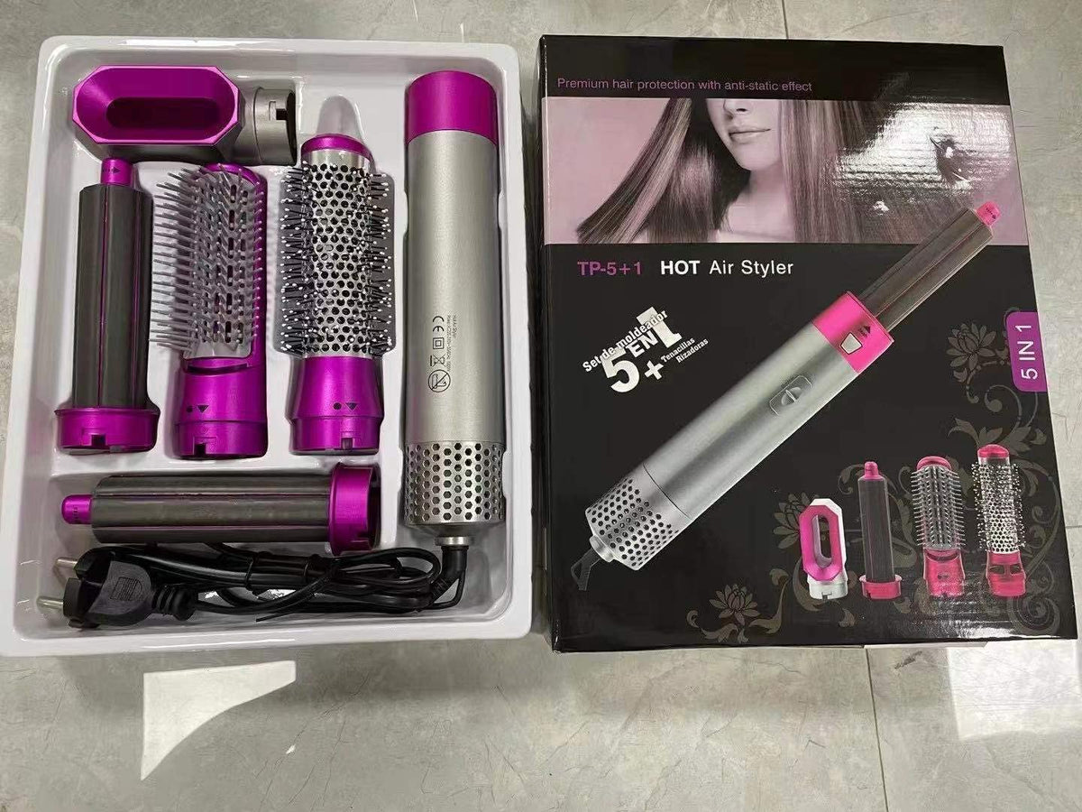 5 in 1 Hot Air Styler Hair Dryer - side view