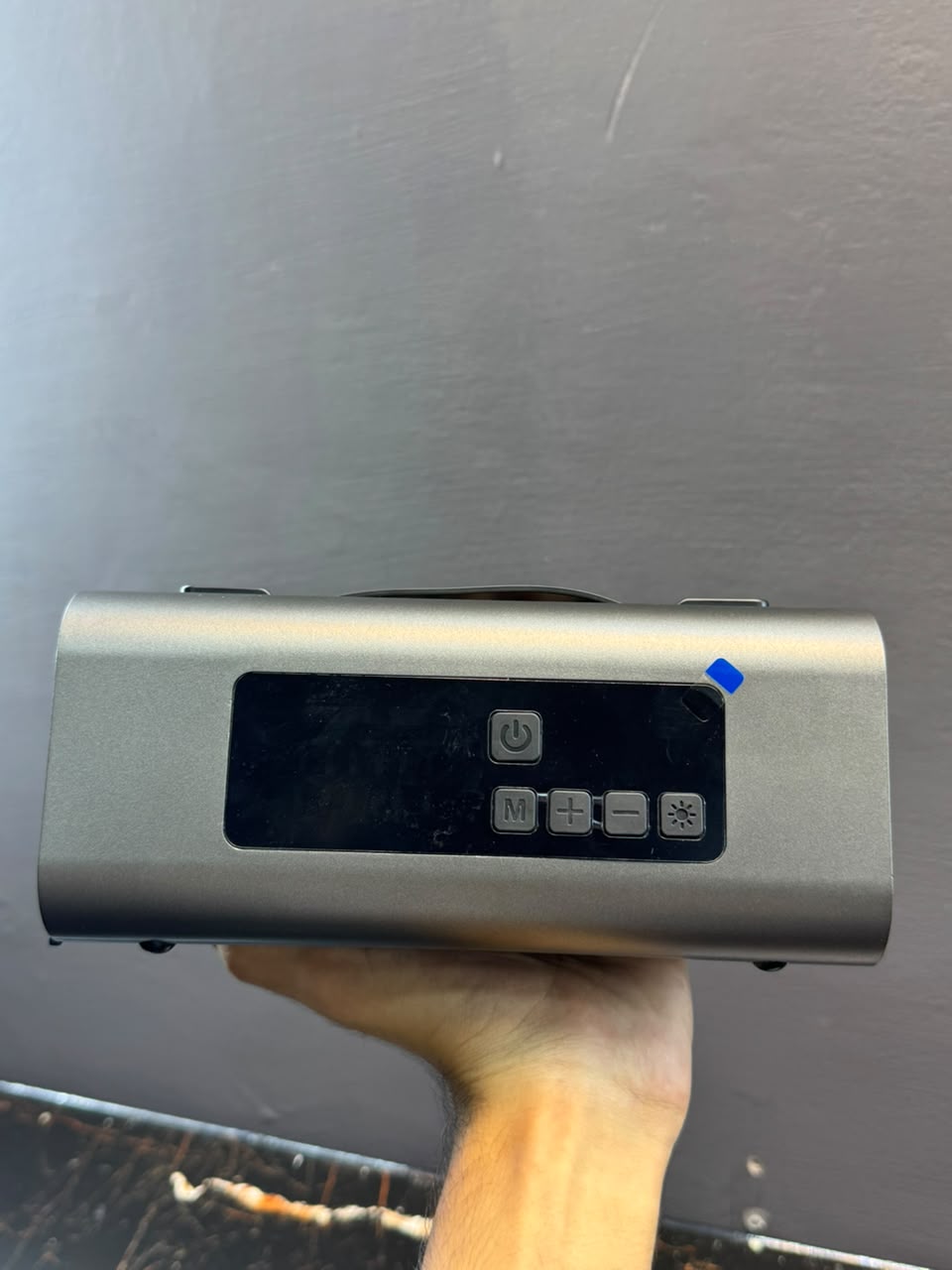 6-in-1 Multi-Function Portable Jump Starter - in use