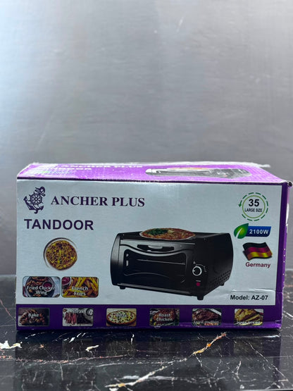 Electric Tandoor Oven Roti Maker 2100W 15L - cooking roti in use