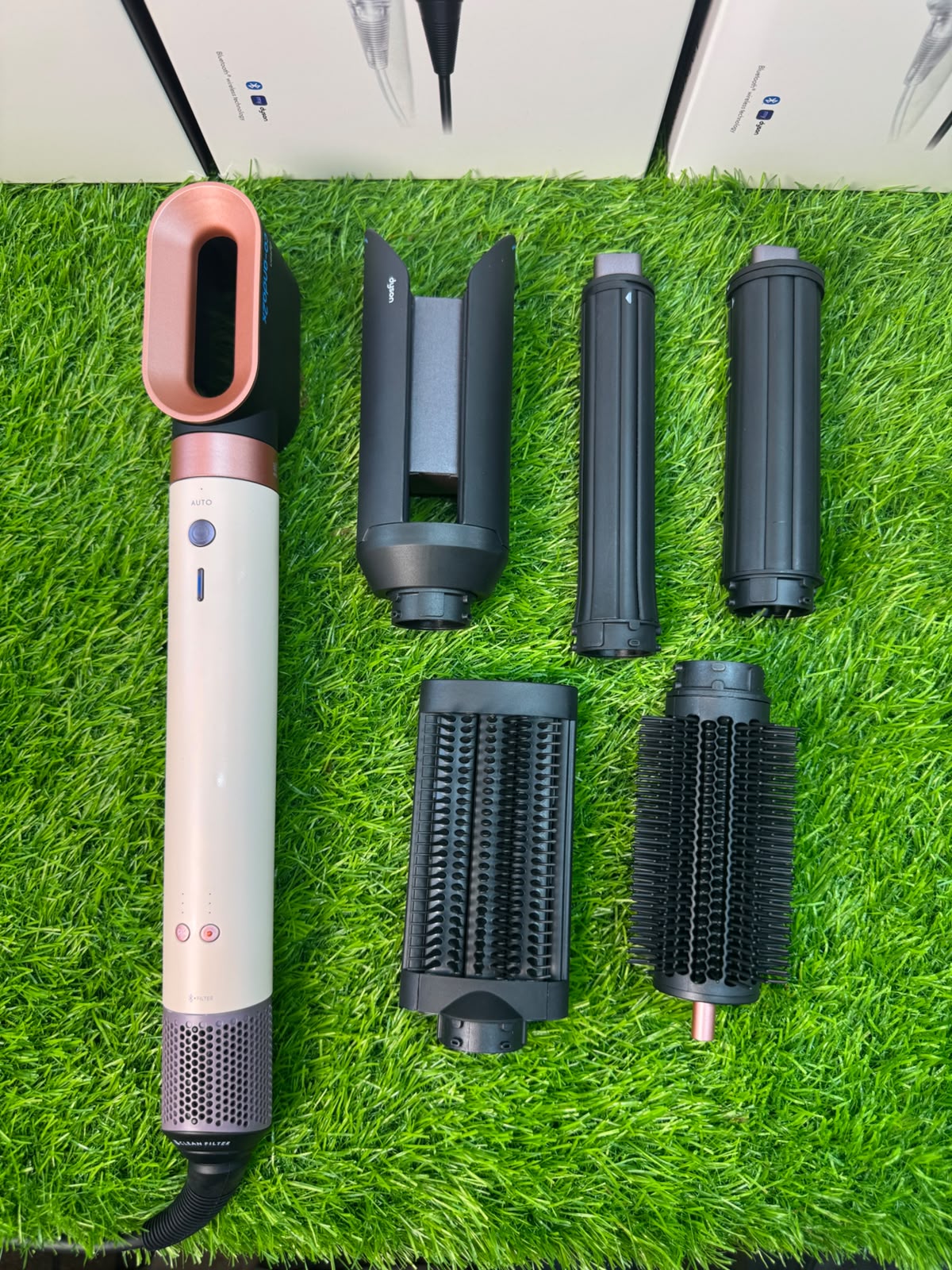 Dyson Airwrap Co-anda2x Multi-Styler and Dryer - in use