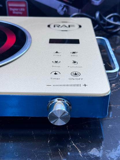 RAF Infrared Cooker & Hot Plate– Burner Control 2200W