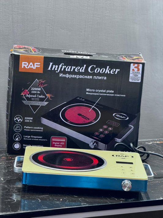 RAF Infrared Cooker & Hot Plate– Burner Control 2200W