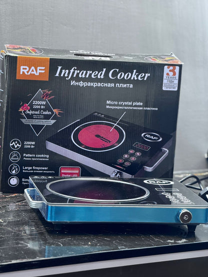 RAF Infrared Cooker & Hot Plate– Burner Control 2200W