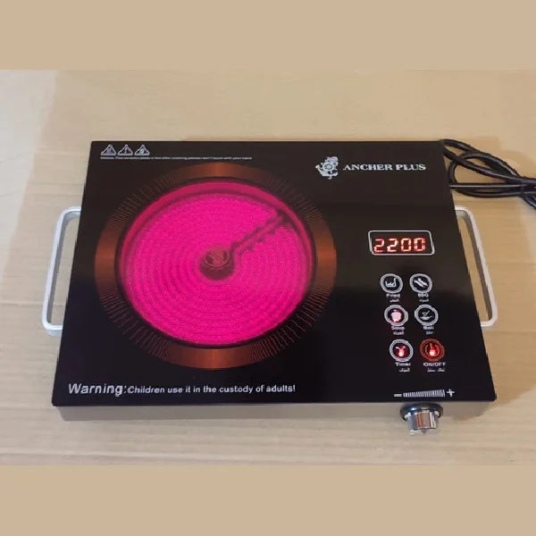 Ancher Plus Hot Plate 2200W - in use