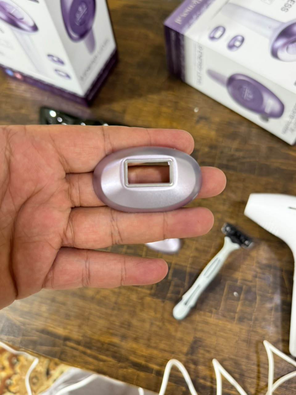 Babyverse Professional IPL Hair Removal Device - close up