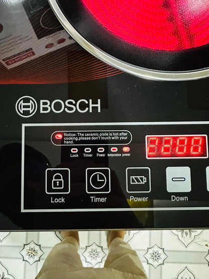 Bosch Premium Infrared Cooker 2200 Watt - control panel