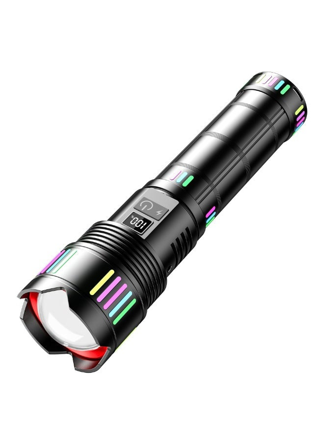 COBA CB-802 Aluminum Alloy Strong Light Flashlight - front view