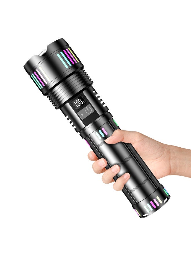 COBA CB-802 Aluminum Alloy Strong Light Flashlight - side view