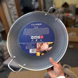 Laser Crafted Honeycomb Tawa Non-Stick - close up