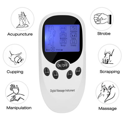 Multifunctional Digital Meridian Massager - side view