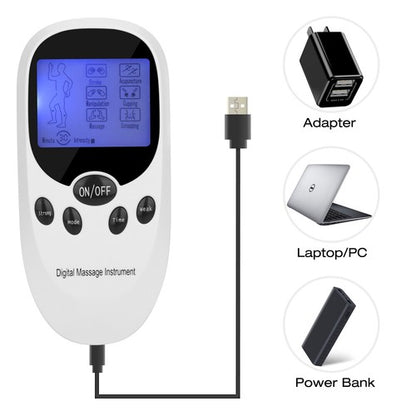 Multifunctional Digital Meridian Massager - in use