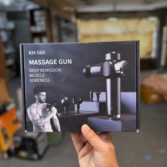 Powerful Deep Tissue Massage Gun - front view