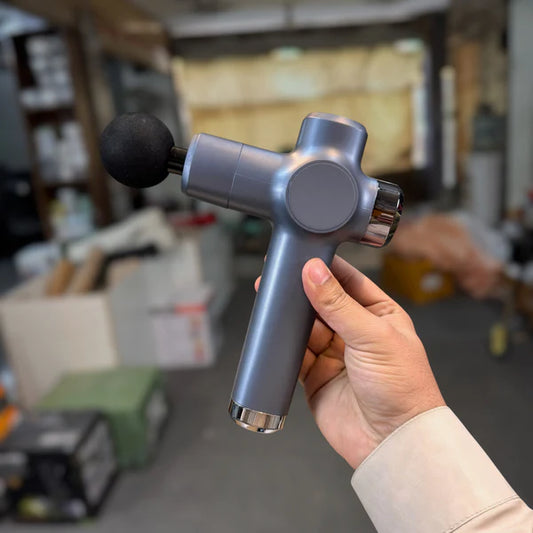 Powerful Deep Tissue Massage Gun - side view