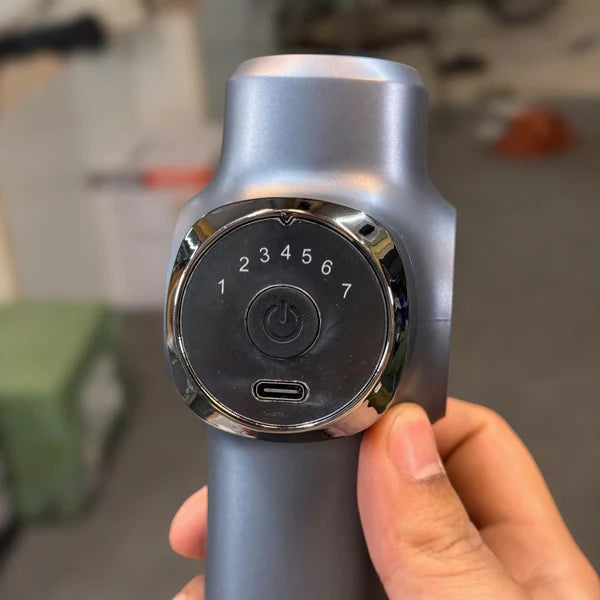 Powerful Deep Tissue Massage Gun - top view