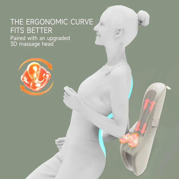 Rechargeable Backrest Massager - top view