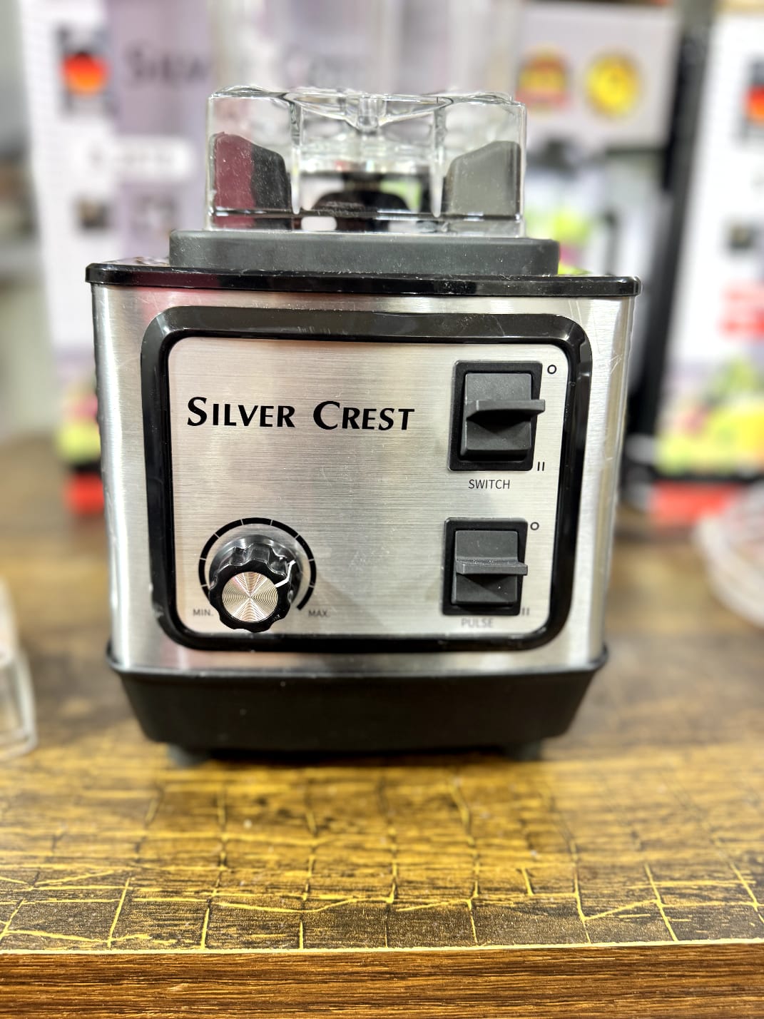 Silver Crest S.2878 3-in-1 Blender Grinder Juicer 5500W - top view