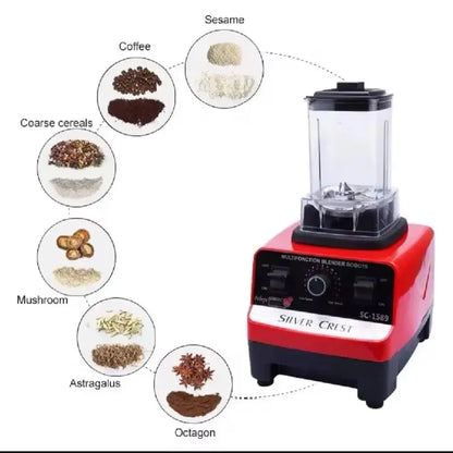 Silver Crest SC-1589 Commercial Blender control panel