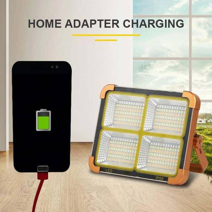 W7119-3 Solar-Powered Work Light - front view